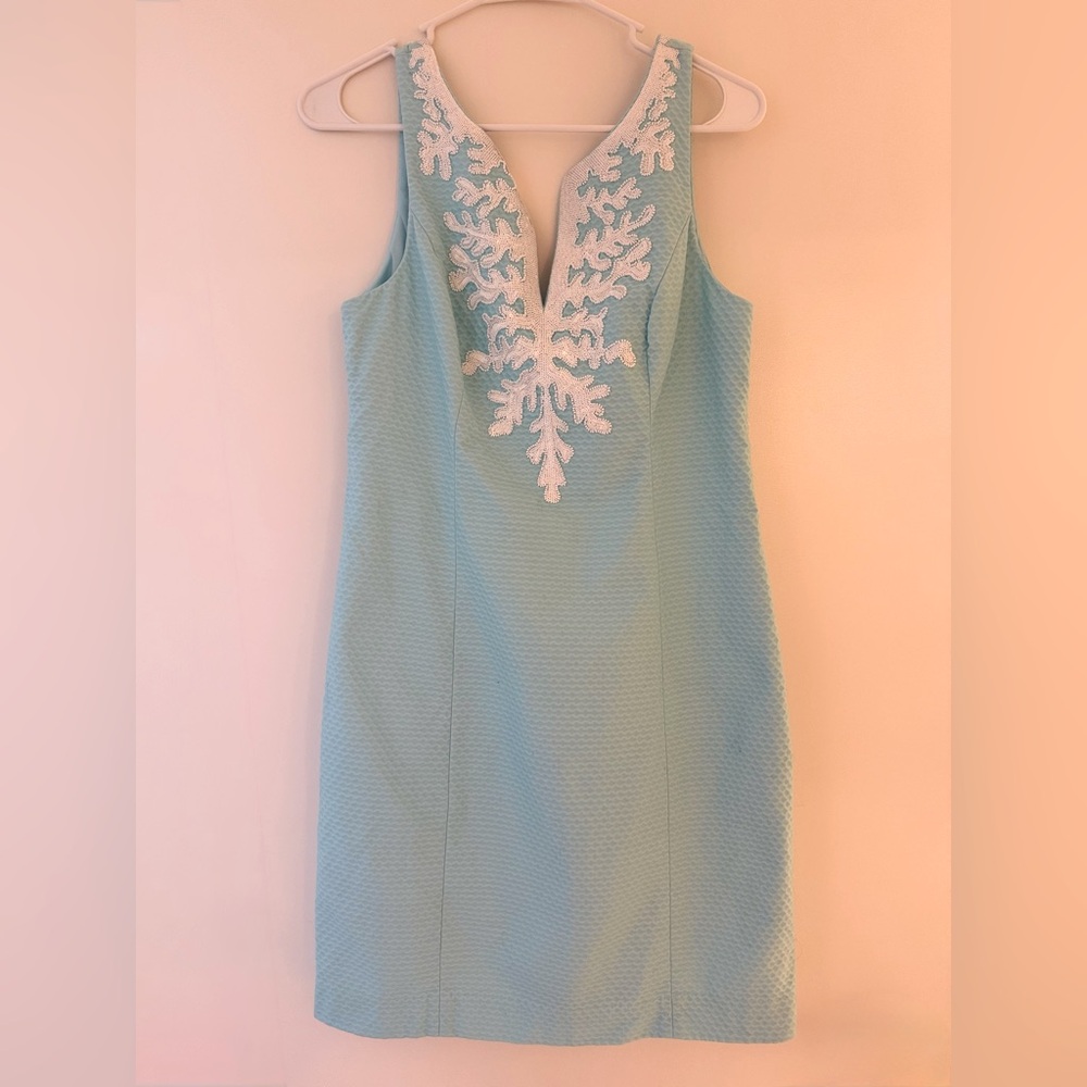 Lilly Pulitzer blue dress. Size 4